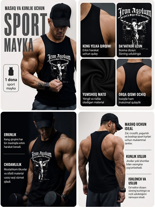 Kundalik uslubdagi sport maykasi