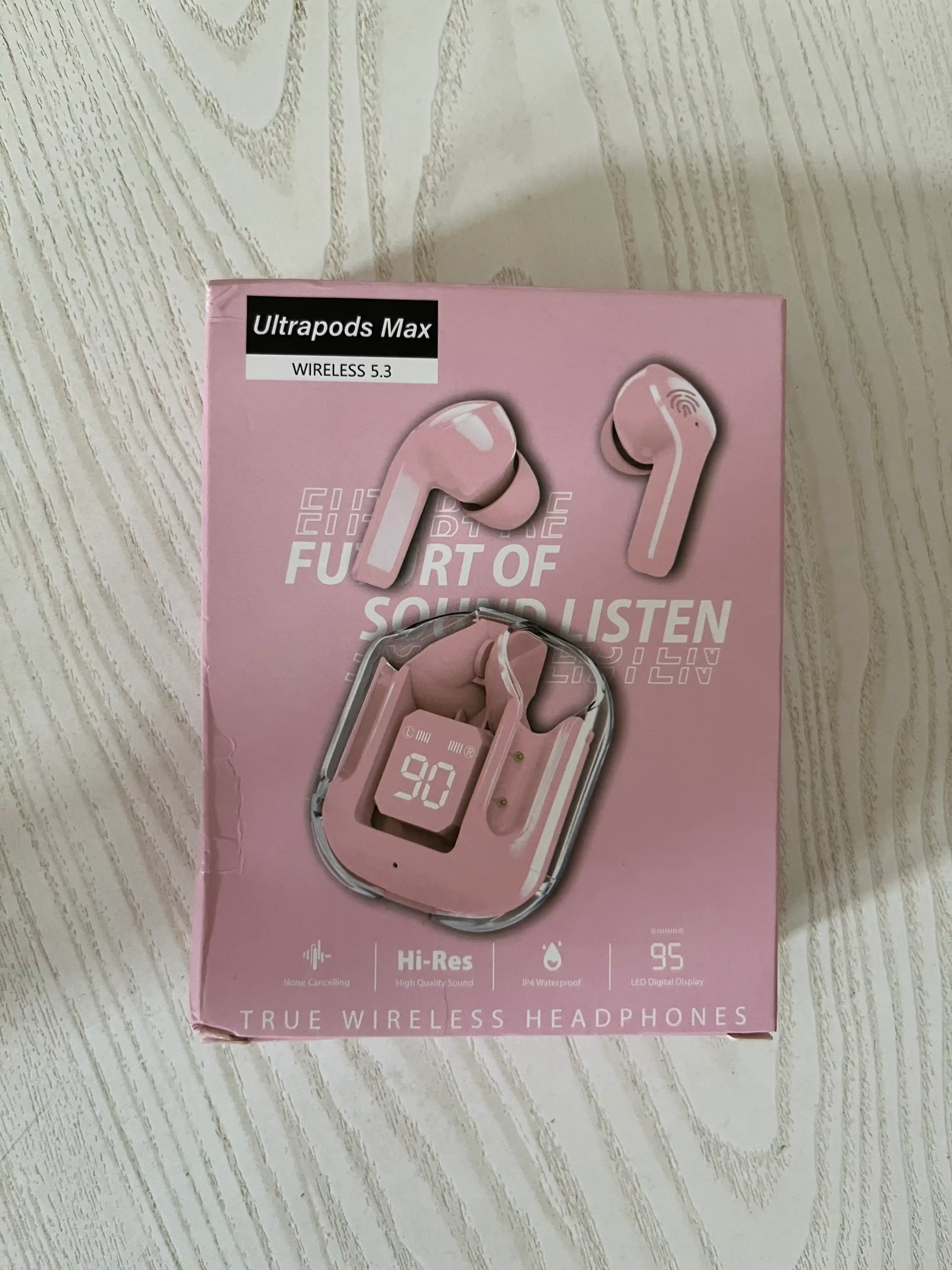 Simsiz quloqchin AIR 31 Bluetooth, LED-displey, mikrofon, Type-C zaryadlash