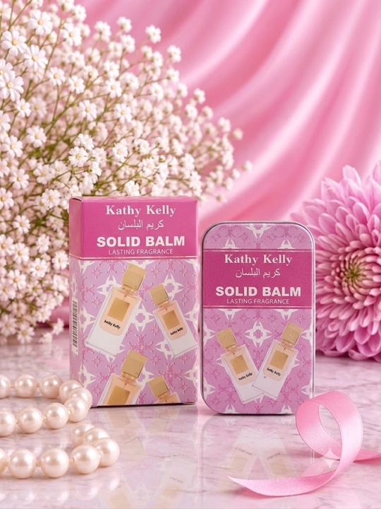 Сухие духи KathyKellySolid Balm твердый парфюм карманный стойкий бальзам-аромат для женщин - 