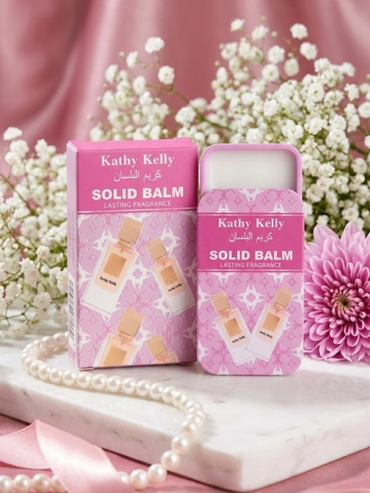 Сухие духи KathyKellySolid Balm твердый парфюм карманный стойкий бальзам-аромат для женщин