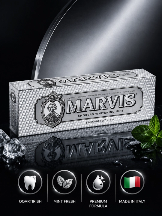 Marvis tish pastasi, antibakterial, 85 ml