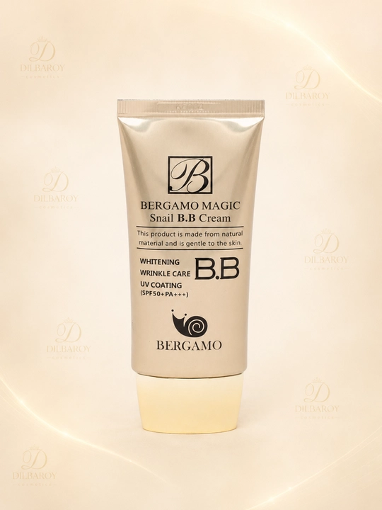 Тональный крем для лица, Bergamo BB, матирующий, увлажняющий, с SPF, 50 мл