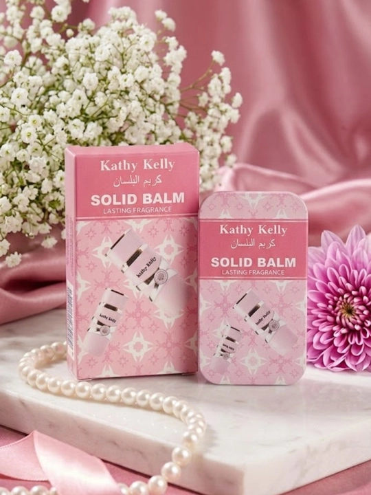 Сухие духи KathyKellySolid Balm твердый парфюм карманный стойкий бальзам-аромат для женщин - 