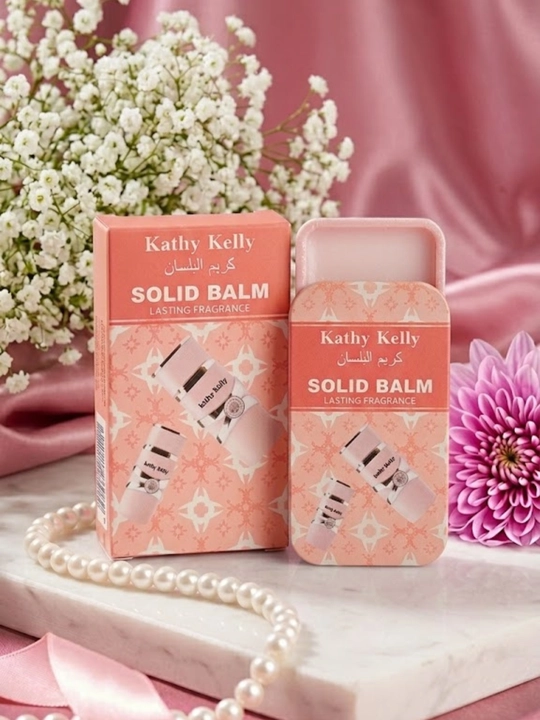 Сухие духи KathyKellySolid Balm твердый парфюм карманный стойкий бальзам-аромат для женщин