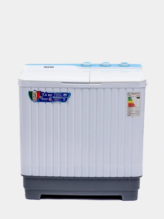Полуавтоматическая стиральная машина Elite WM-3078, 7.5 кг, гарантия 3 года - 
