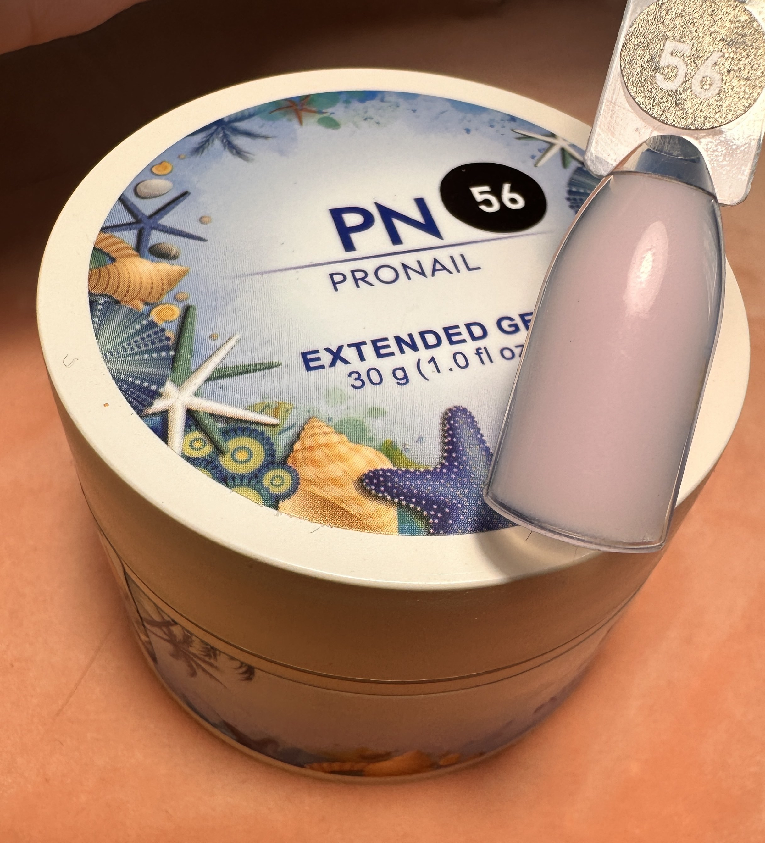 PN Pronail Extended Gel — tirnoq uzaytirish uchun modellashtiruvchi gel, 30 g