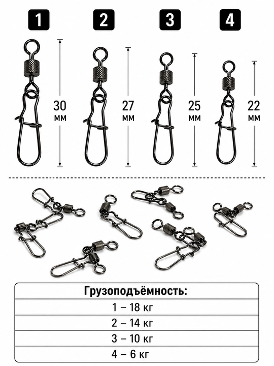 Американский Карабин с вертлюгом