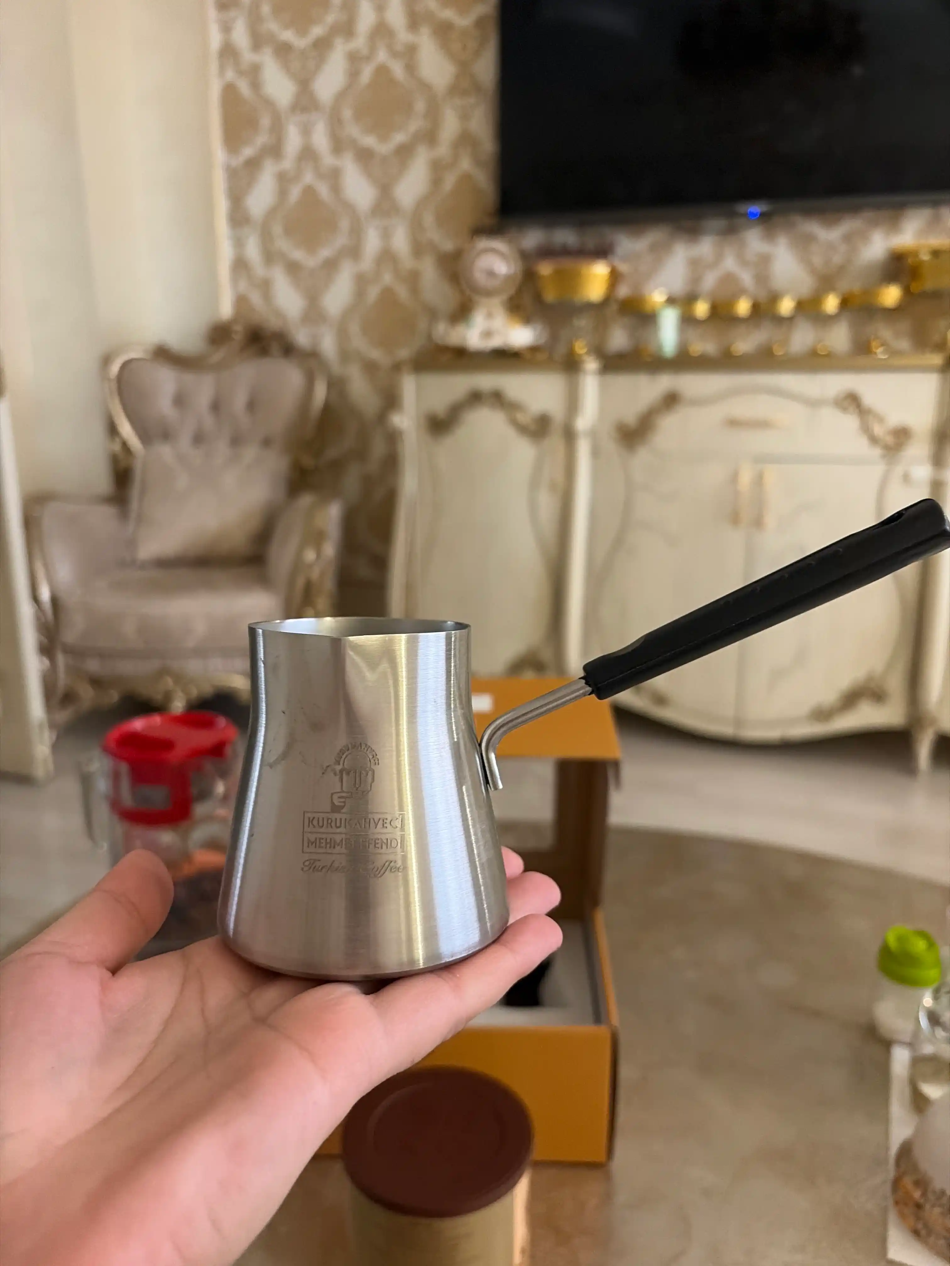 Турецкий кофе Mehmet Efendi с подарком