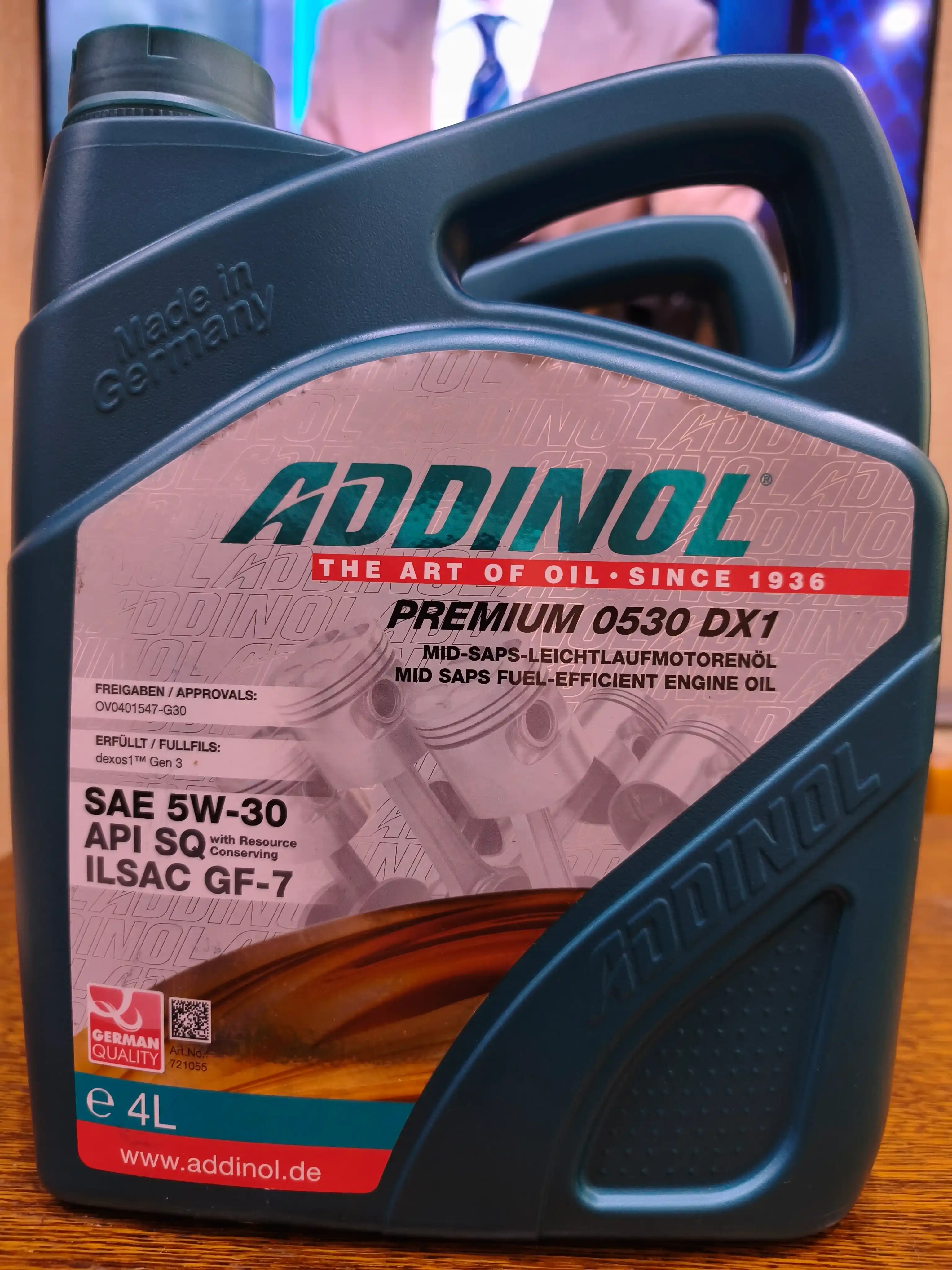Sintetik motor moyi Addinol Premium 5W-30 Dexos1