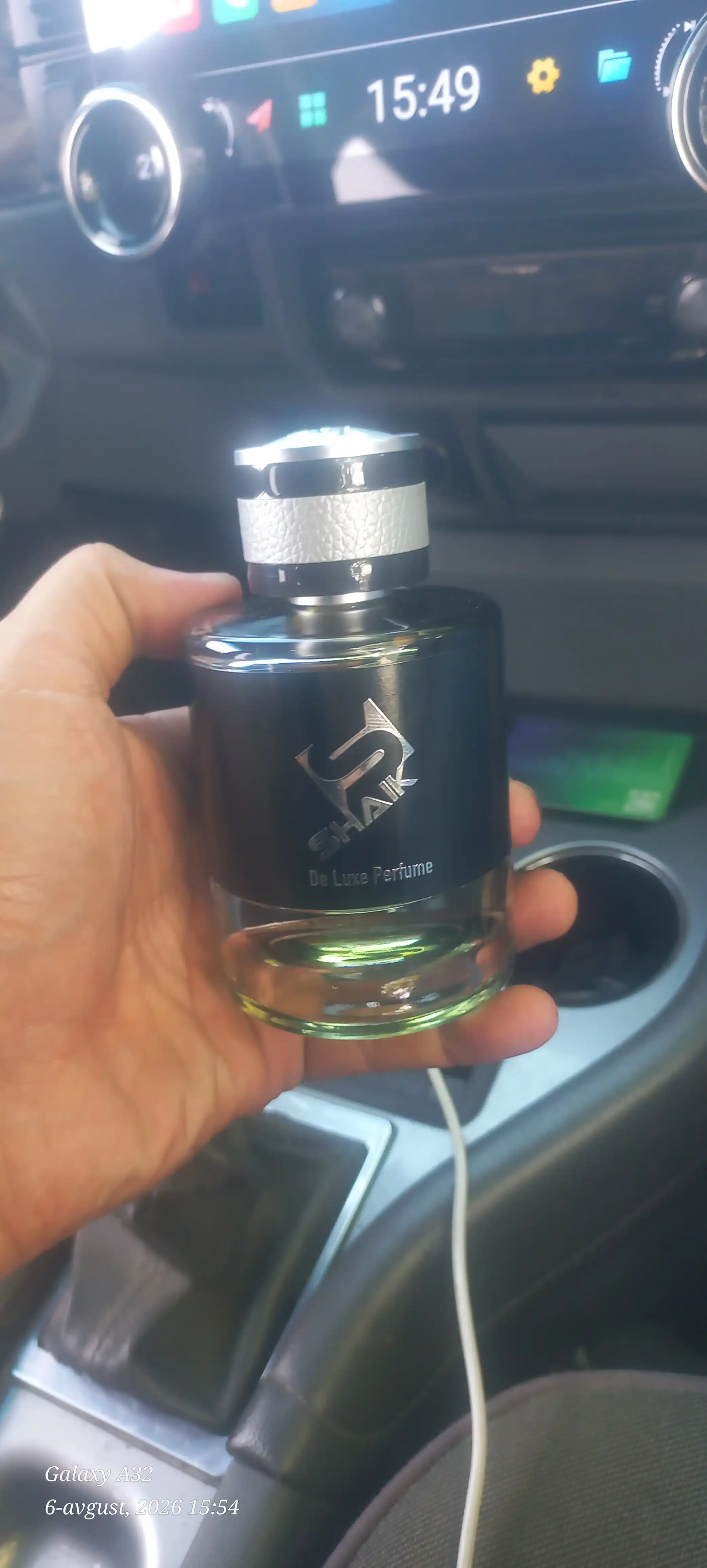 Parfyumlangan suv SHAIK 111, Lacoste L.12.12 Blanc, erkaklar uchun, 10, 20, 25, 50, 100ml