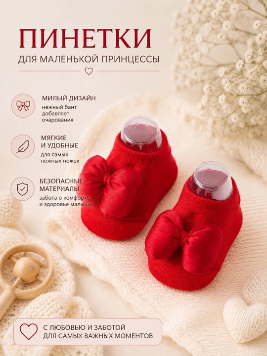 Пинетки для девочек - 
