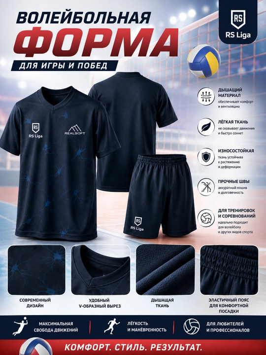 Волейбольная форма RS Liga - 