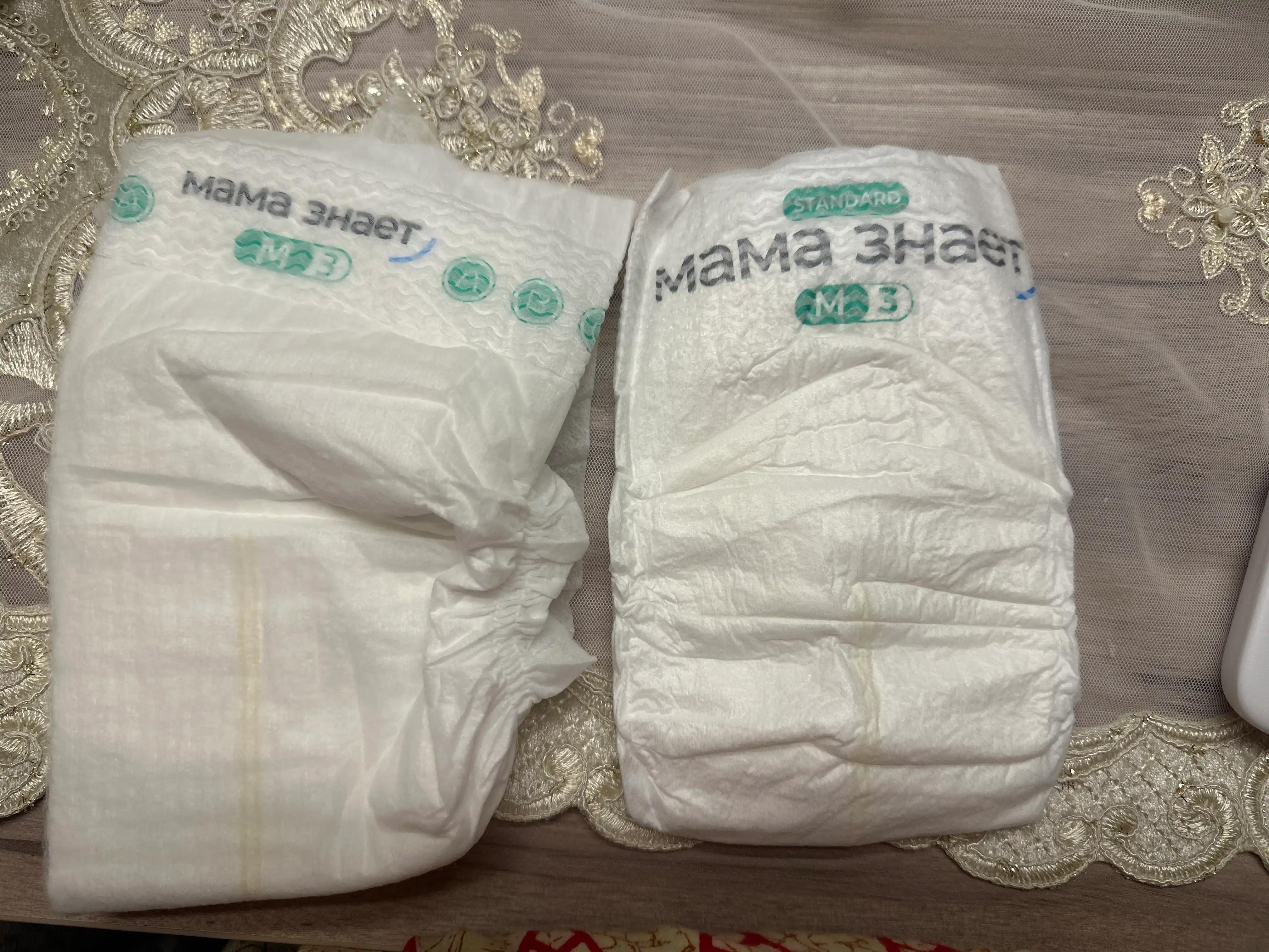 Mama Znaet bolalar uchun gipoallergen tagliklar, standart S, M, L, XL