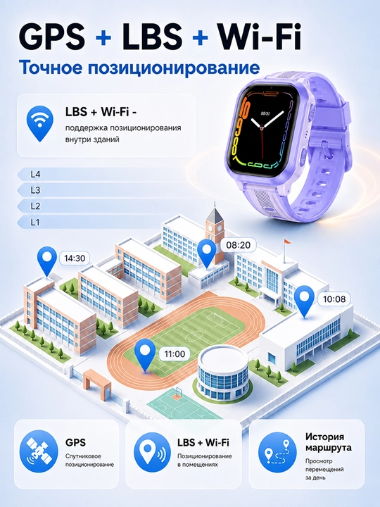 Детские смарт-часы HOCO Y106 / Y108 Kids