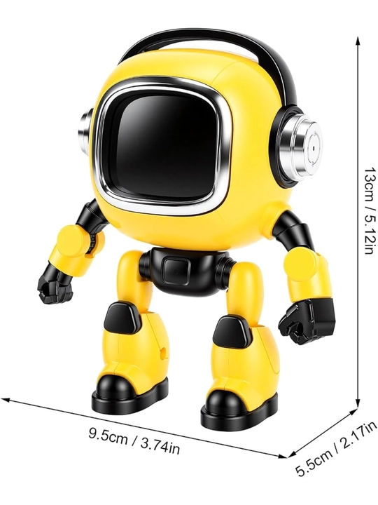 Interaktiv aqlli AI robot o'yinchoq, LED ekran, musiqa, raqs, bolalar uchun - 