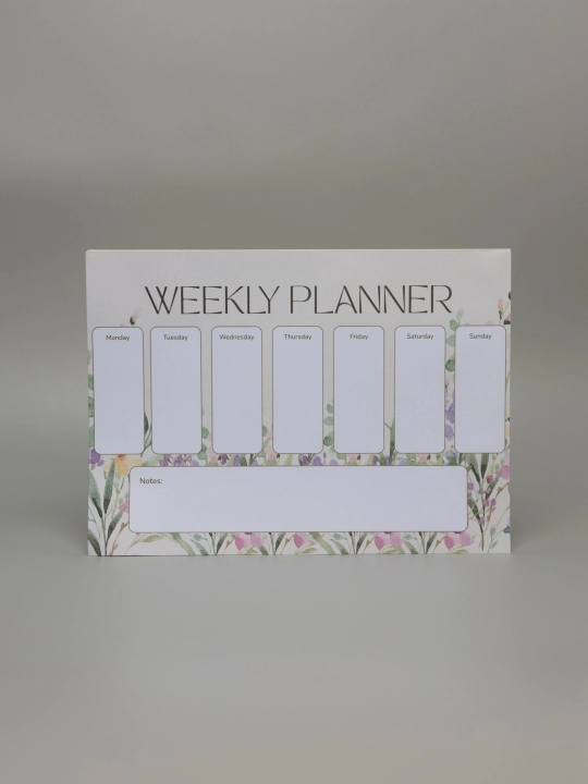 Бумага для заметок, отрывные листы для заметок Weekly Planner, 100 листов, размер А4 - 