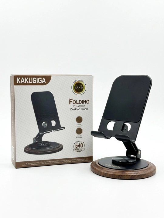 Настольный держатель для телефона и планшета Kakusiga 360° вращающийся складной