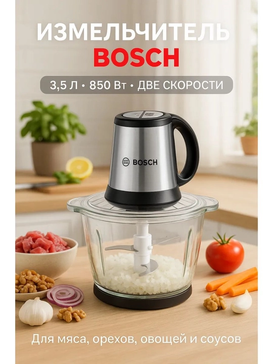 Измельчитель электрический кухонный, 3,5 л - 