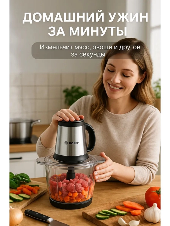 Измельчитель электрический кухонный, 3,5 л
