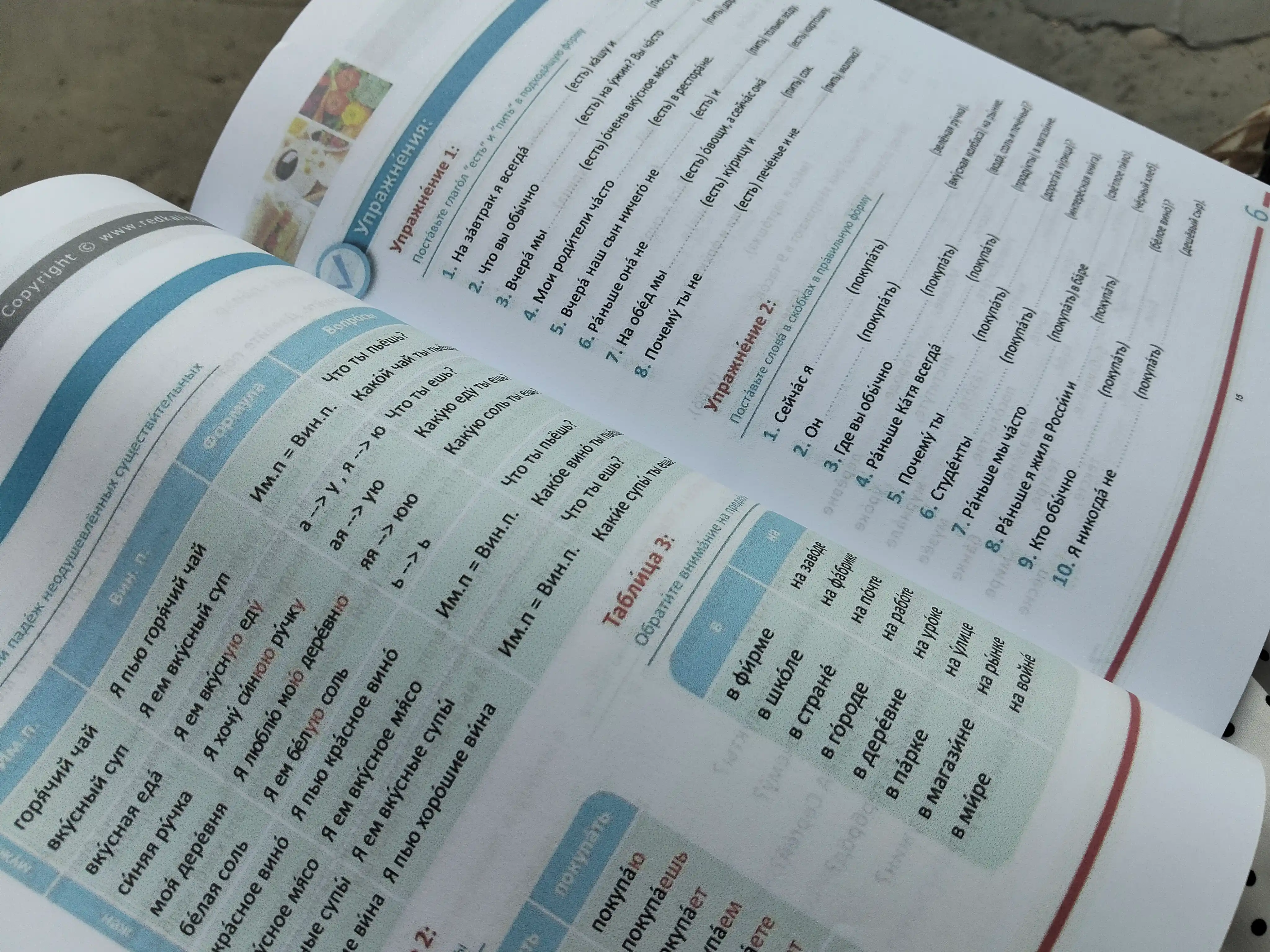 Red kalinka A1, A2, B1