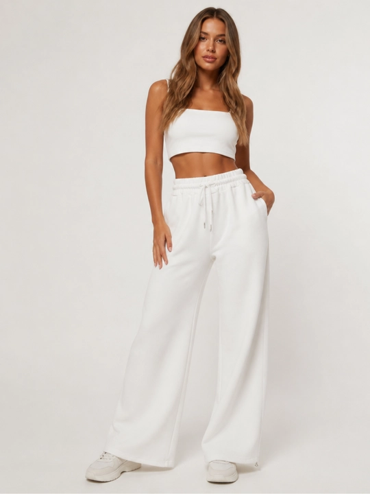 Женские трикотажные полуспортивные брюки, размеры: S, M, L, XL - 