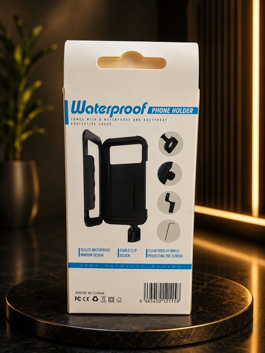 Velosiped va samokat uchun telefon uchun ushlagich, universal Scooter phone holder 360°