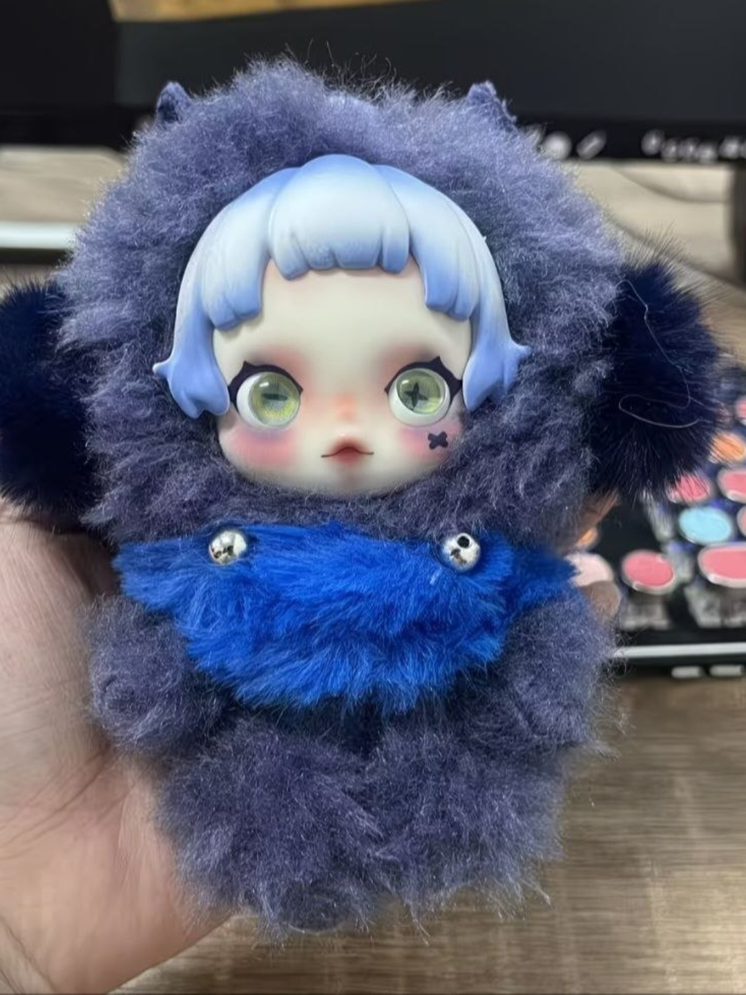Sirli yumshoq kolleksiya o‘yinchog‘i syurpriz. SKULLPANDA , Labubu