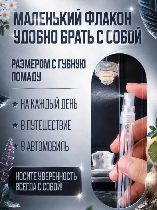 Духи мужские Carolina Herrera 212 Men парфюм для мужчин, стойкий свежий аромат, пробники