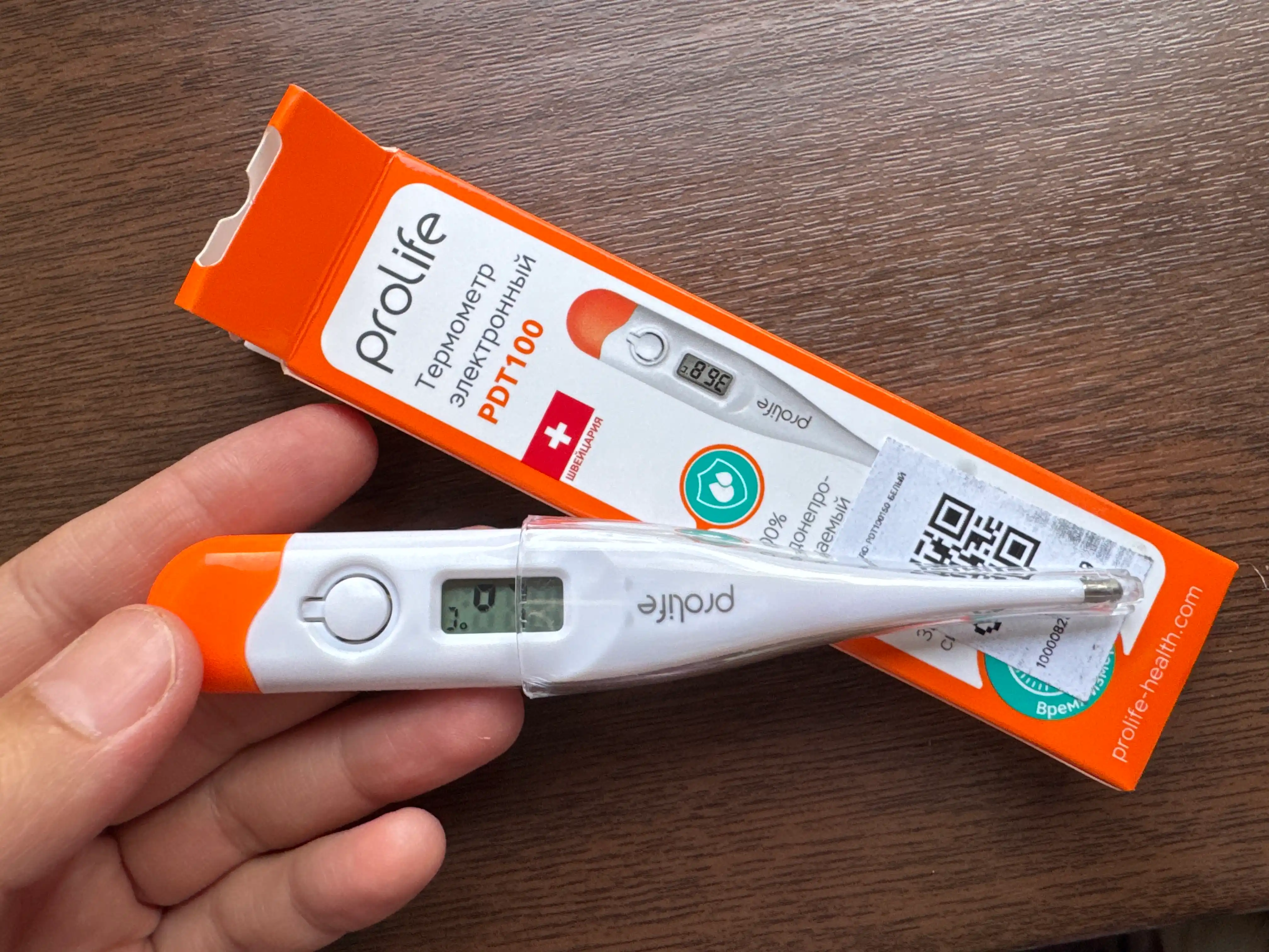 Электронный термометр для измерения температуры Prolife PDT 100,150, градусник