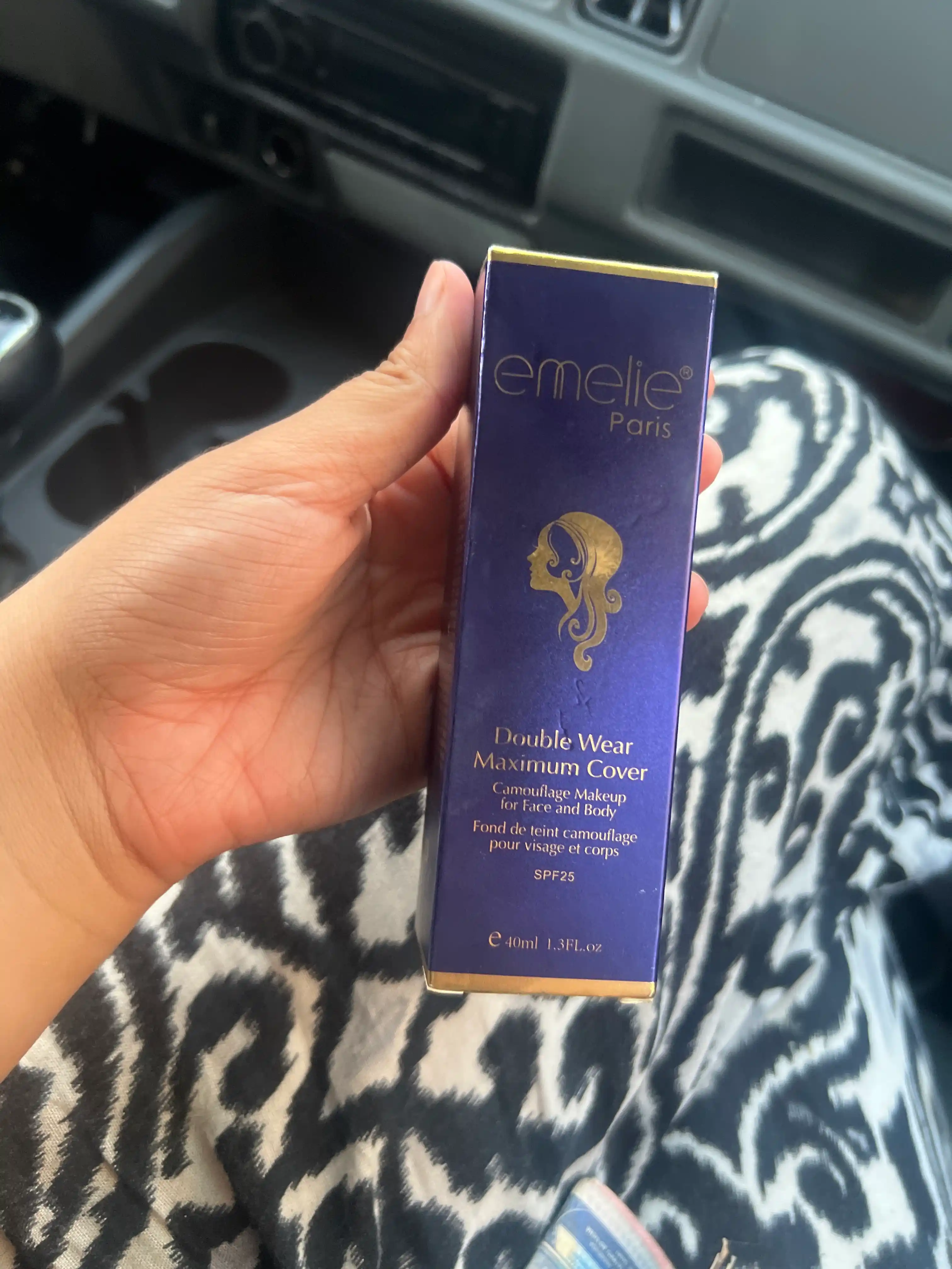 Тональный крем для лица Emelie SPF 25, увлажняющий, матовый тон, 40 мл, 1,3, E-103