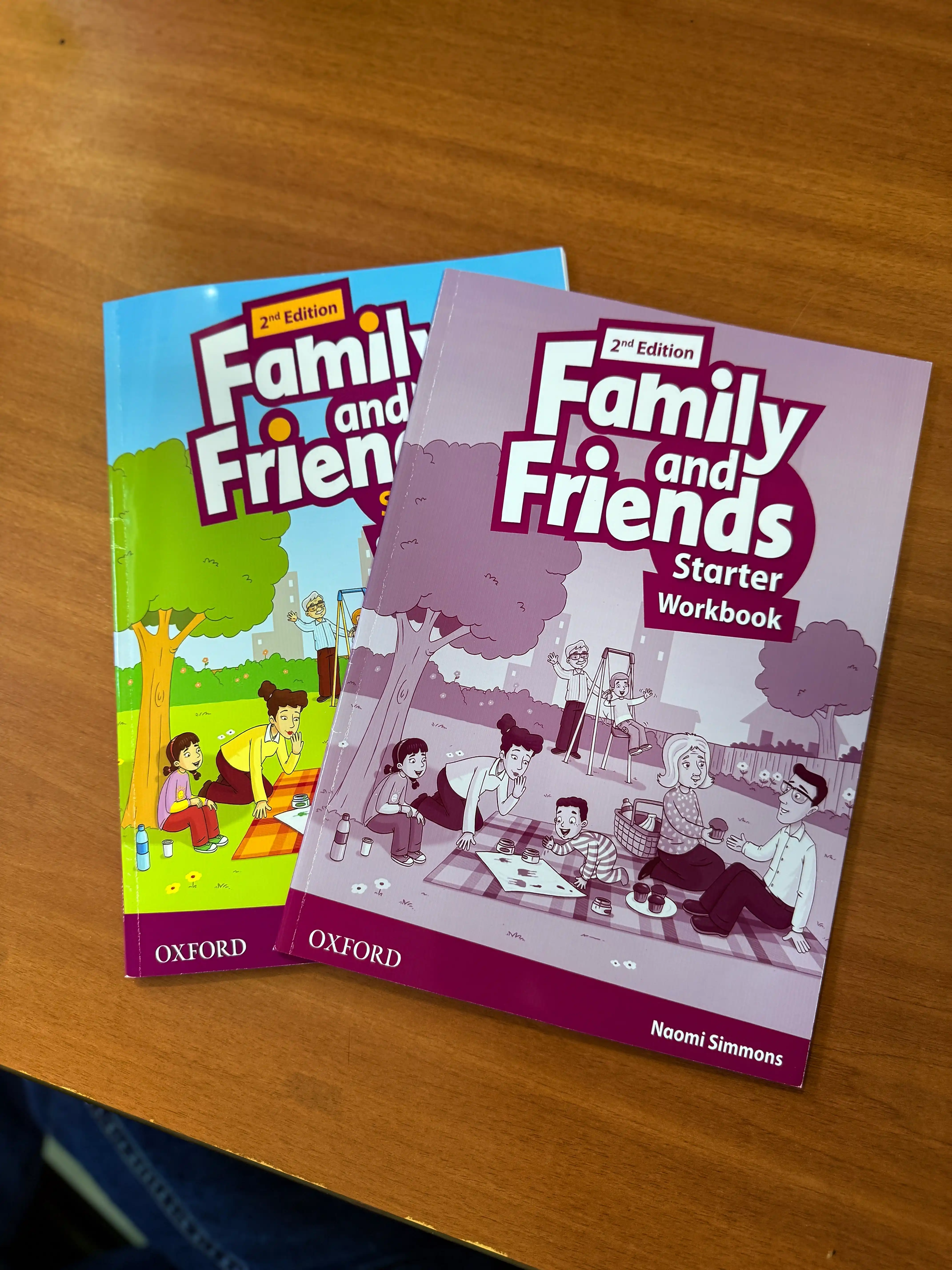 Family and Friends starter 1, 2, 3, 4, 5 части, формат A4