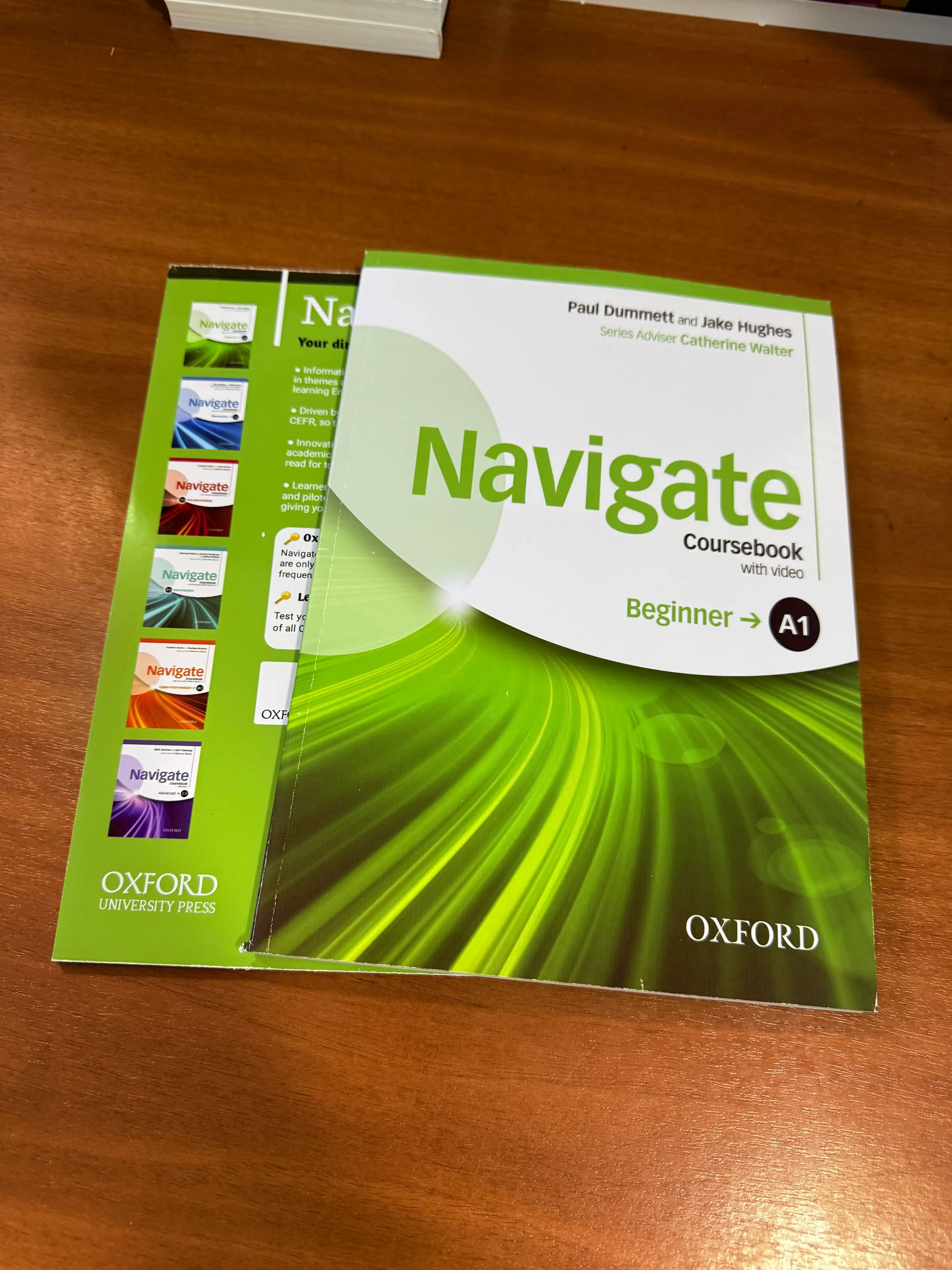 Kitoblar, Navigate Beginner, Elementary,Pre-intermediate, Intermediate.Coursebook+Woorkbok