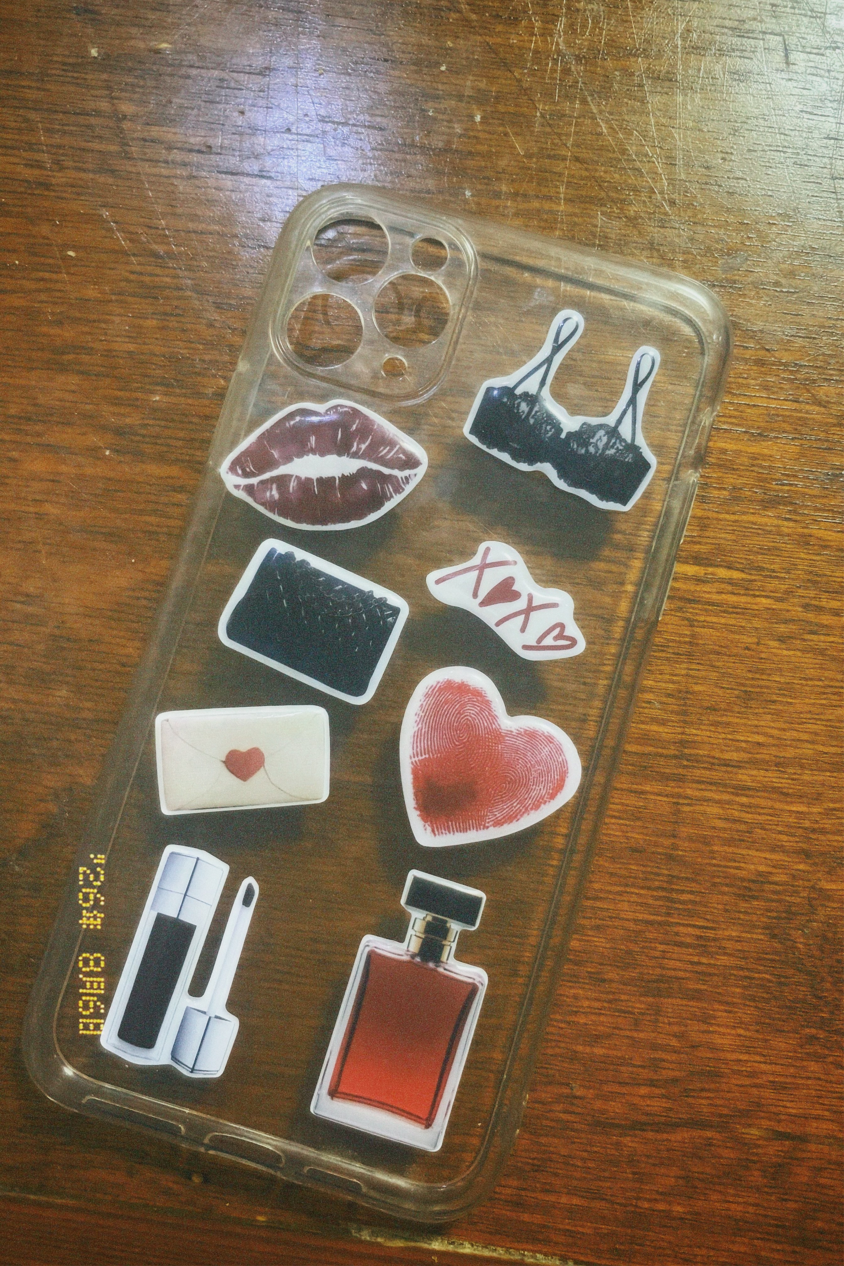 3D nakleyka, stiker telefon, iPhone va noutbuklar uchun