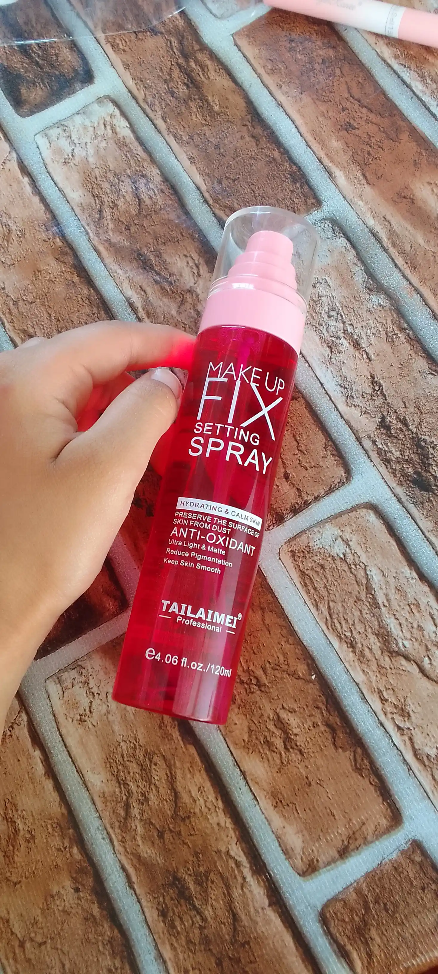Спрей фиксатор для макияжа, увлажняющий, Make Up Fixer