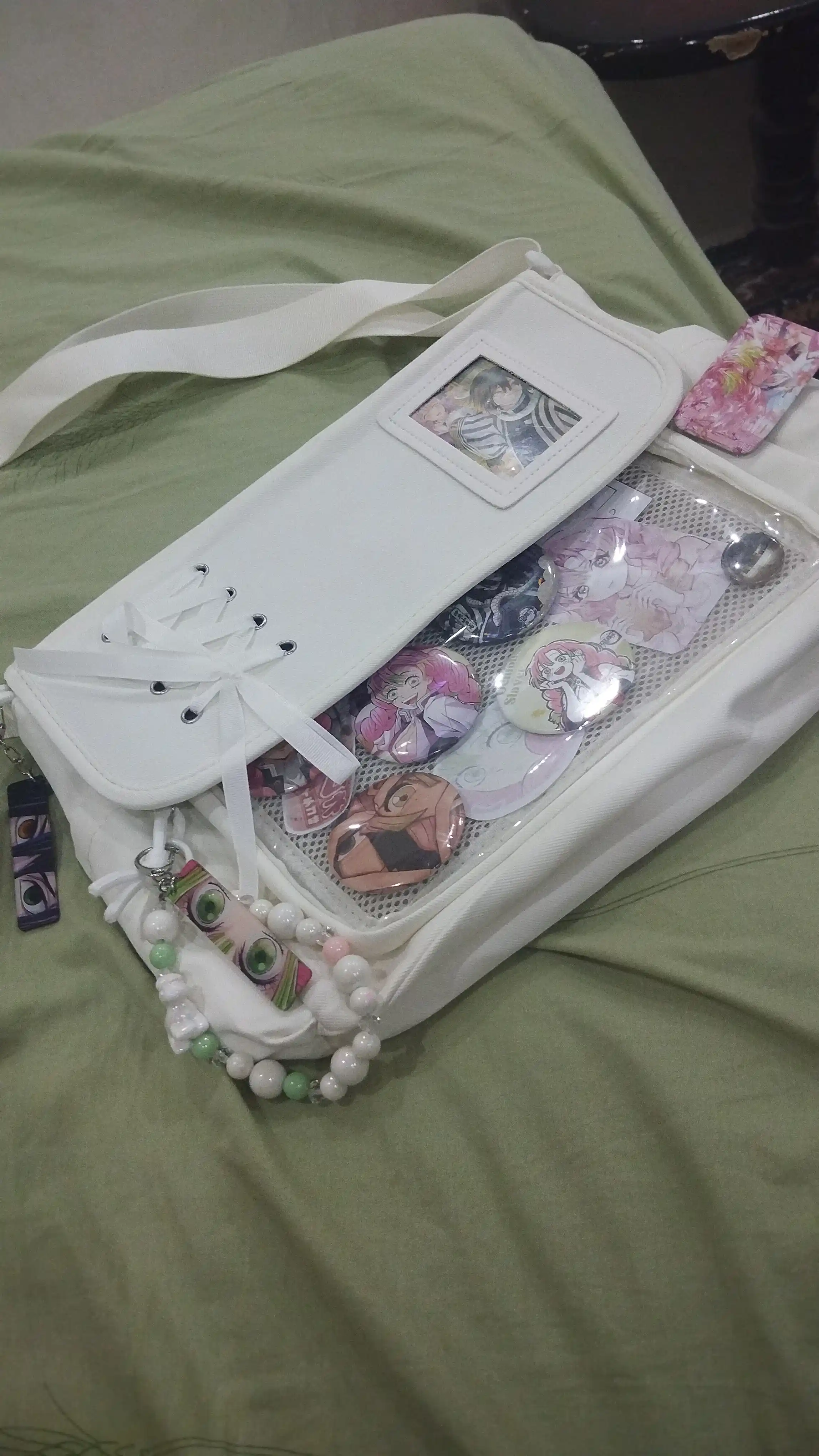 Sumka ayollar uchun, maktab, ish va sayrlar uchun, Kawaii anime Y2K, yelka sumkasi