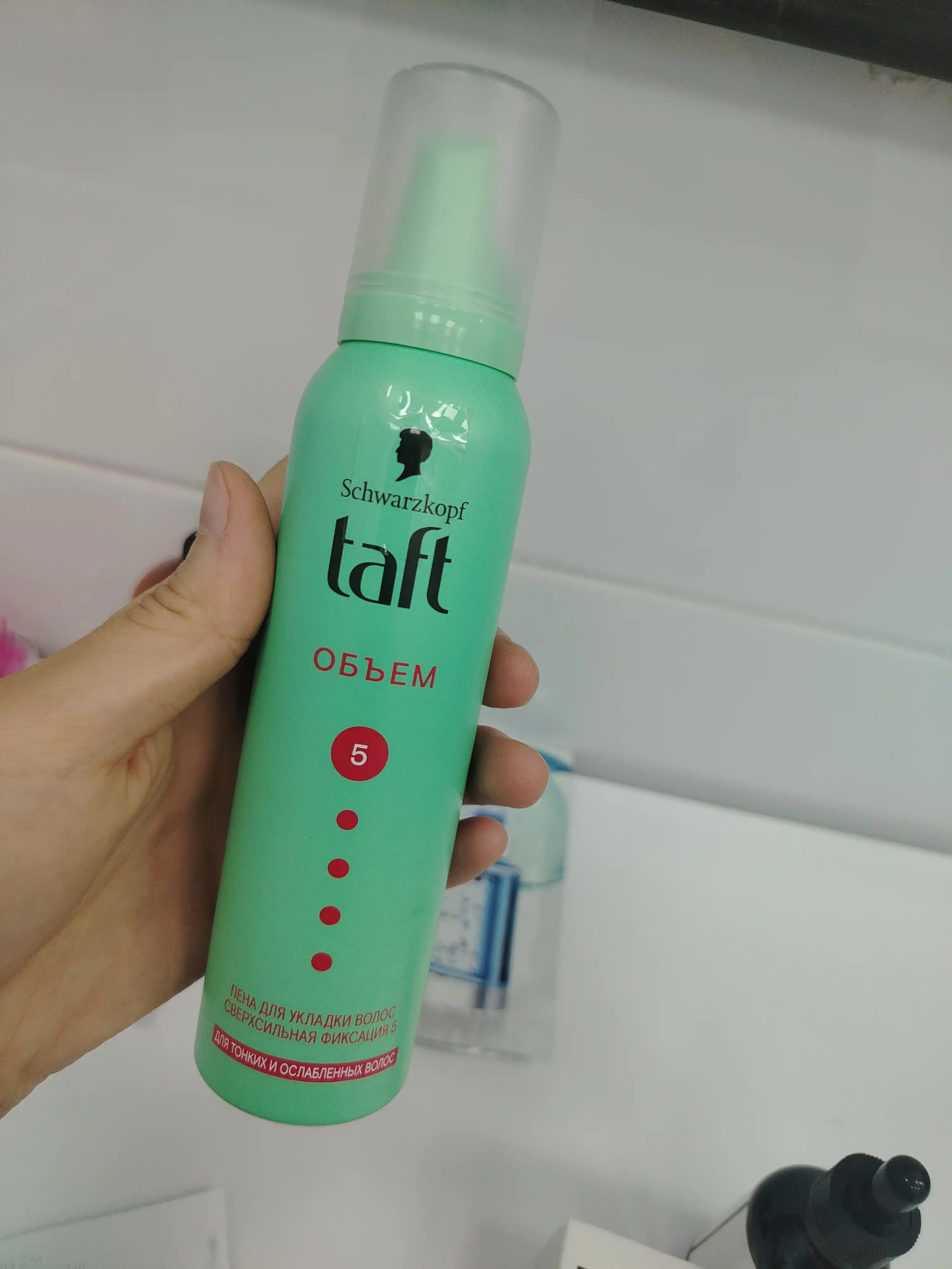 Пена для волос Taft объем, 150 мл