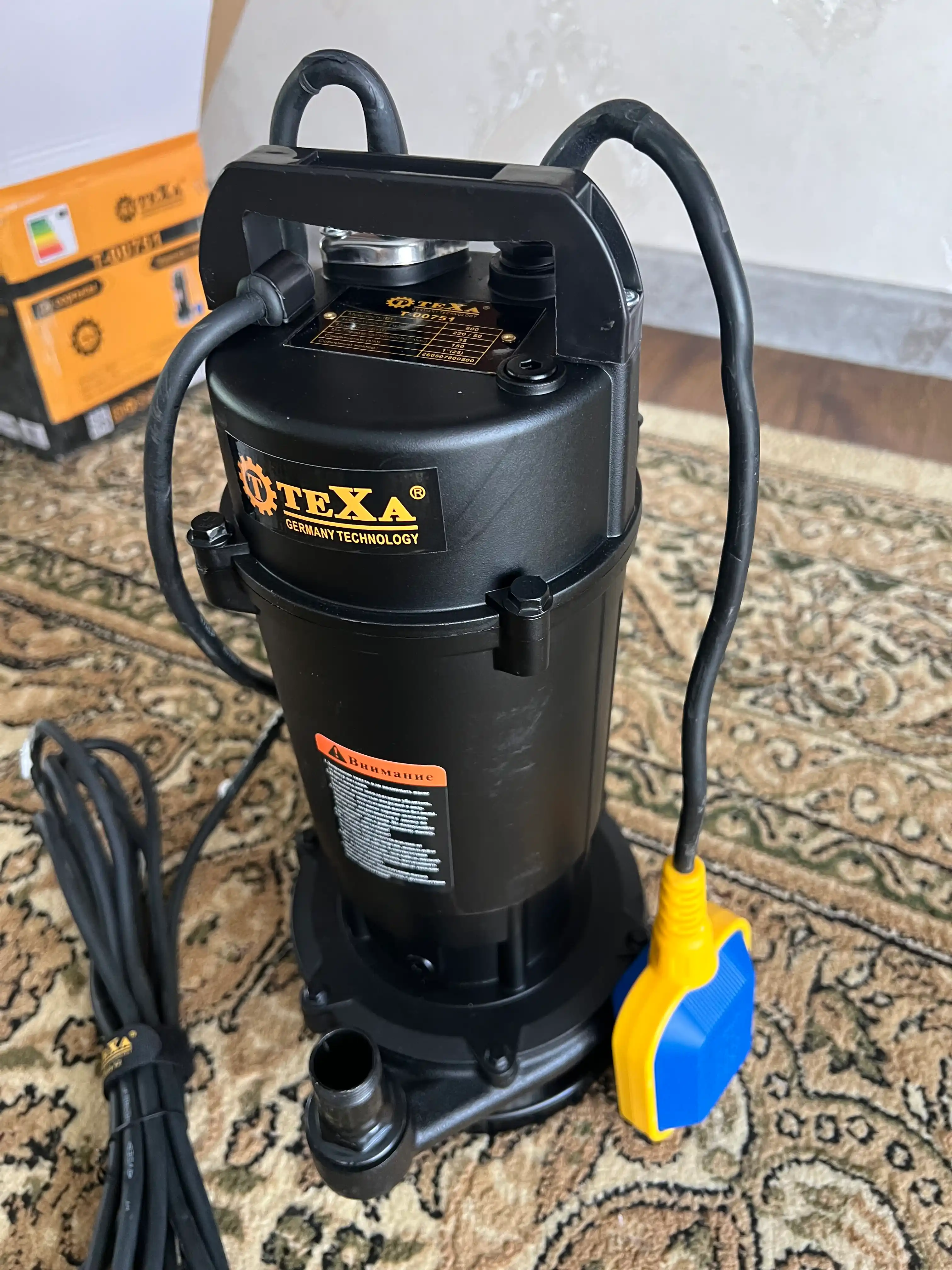 TEXA T-00551/00751 O‘zi so‘ruvchi elektr suv nasosi