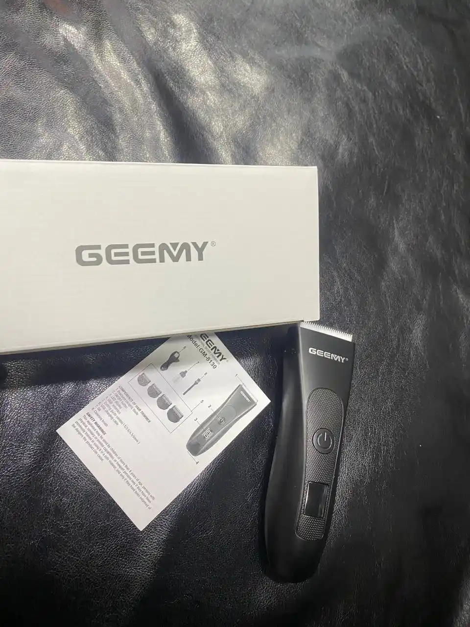 Мужской боди-триммер Geemy 8130 для тела, универсальный триммер для волос