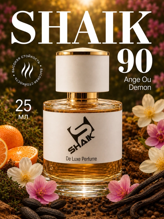 Parfyumlangan suv SHAIK 90 Givenchy Ange Demon Le Secret ayollar uchun 10 20 25, 50, 100ml