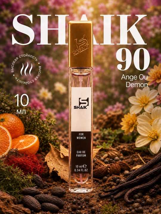 Parfyumlangan suv SHAIK 90 Givenchy Ange Demon Le Secret ayollar uchun 10 20 25, 50, 100ml