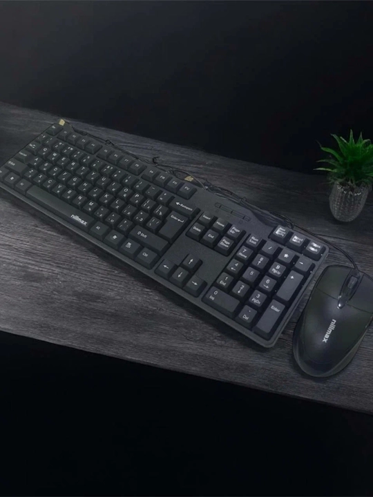 Nillmax NK-005 simli klaviatura va sichqoncha: qulay va sodda yechim ofis uchun