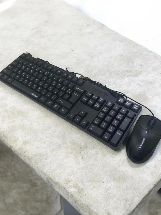 Nillmax NK-005 simli klaviatura va sichqoncha: qulay va sodda yechim ofis uchun