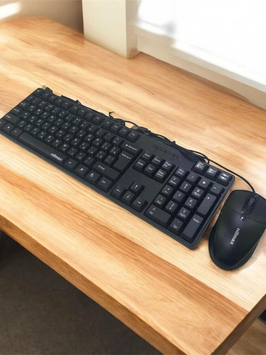 Nillmax NK-005 simli klaviatura va sichqoncha: qulay va sodda yechim ofis uchun