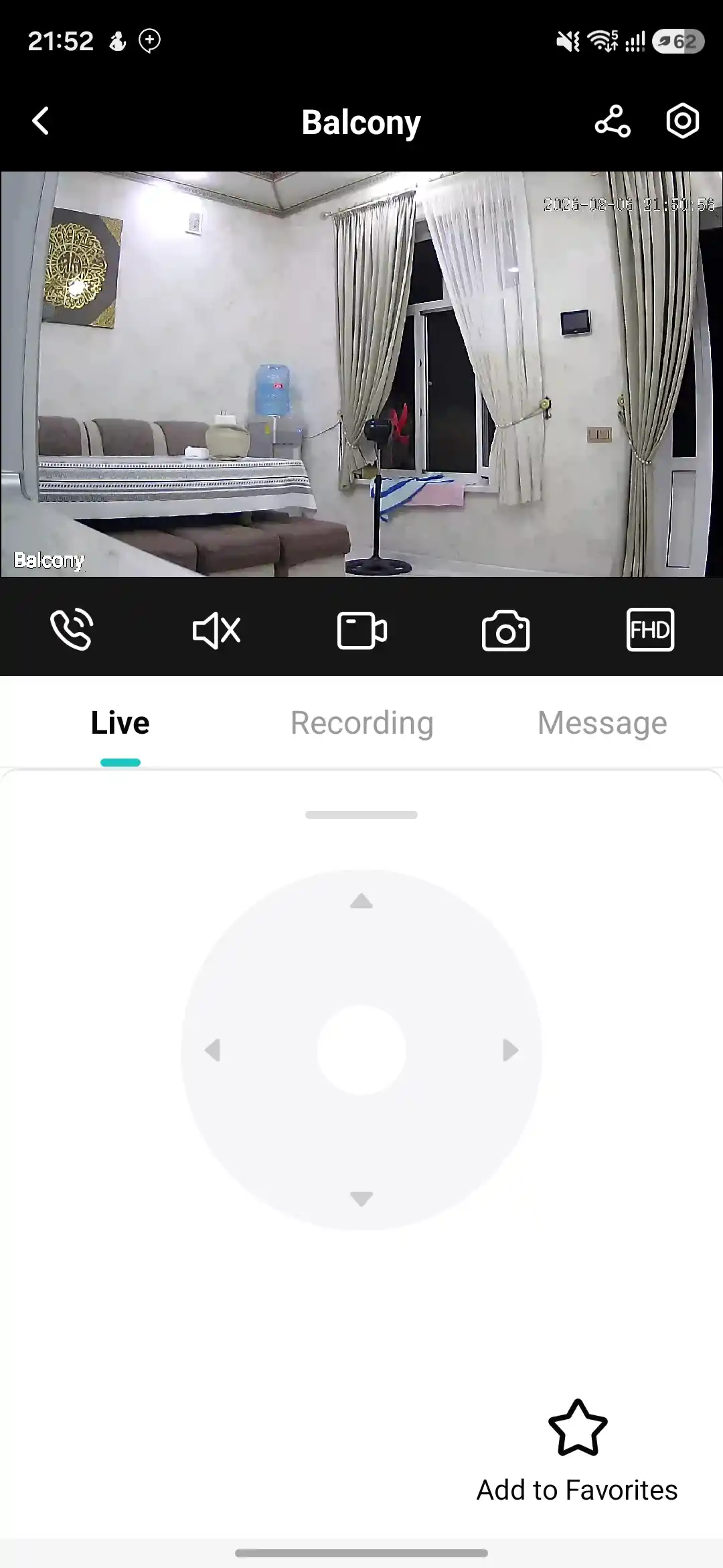 Aqlli Wi-Fi kamera, videokuzatuv kameralari, 360° Full HD kamera