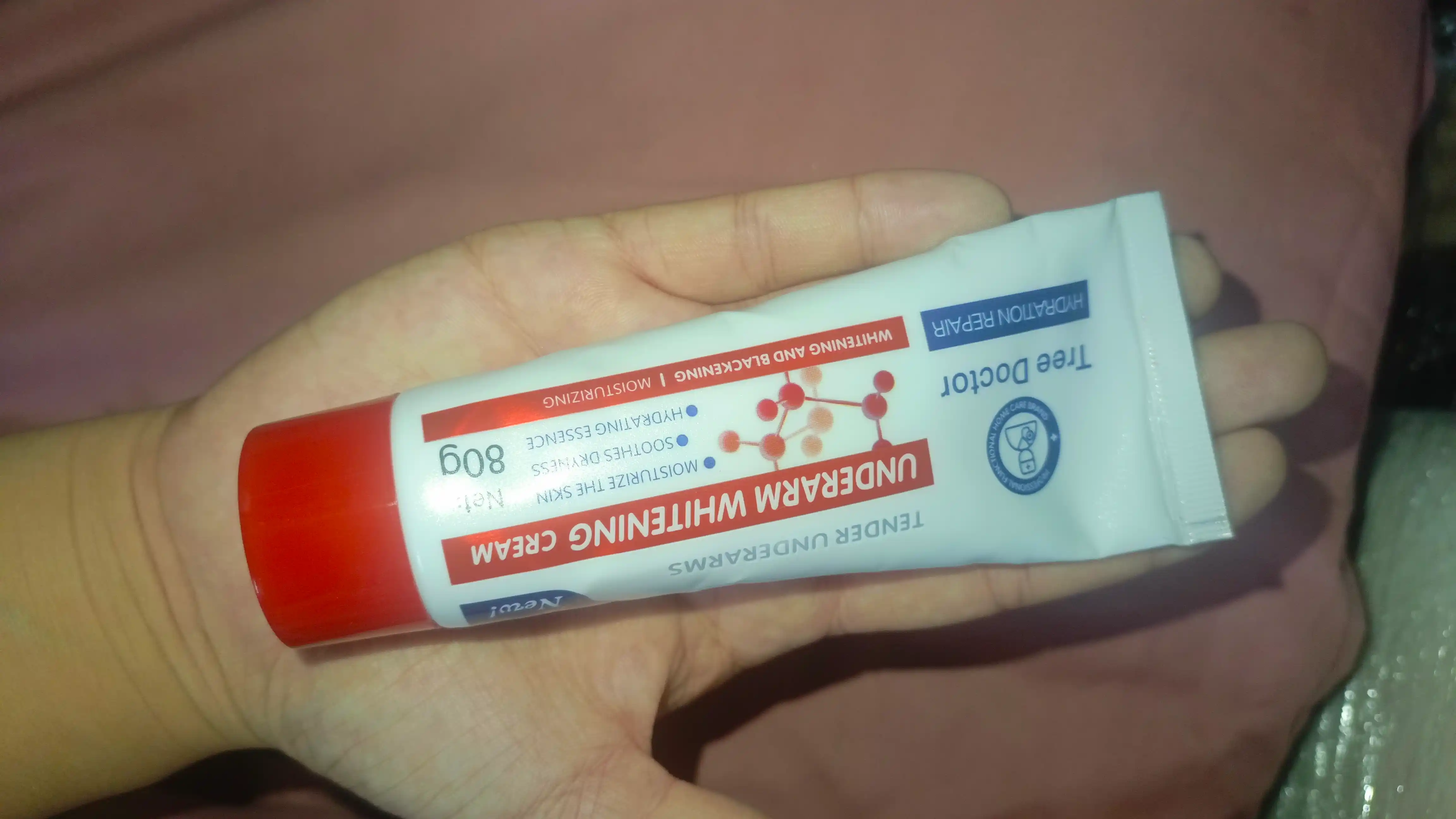 Qo'ltiq osti va nozik joylar uchun oqartiruvchi krem, Tree Doctor, 80 g