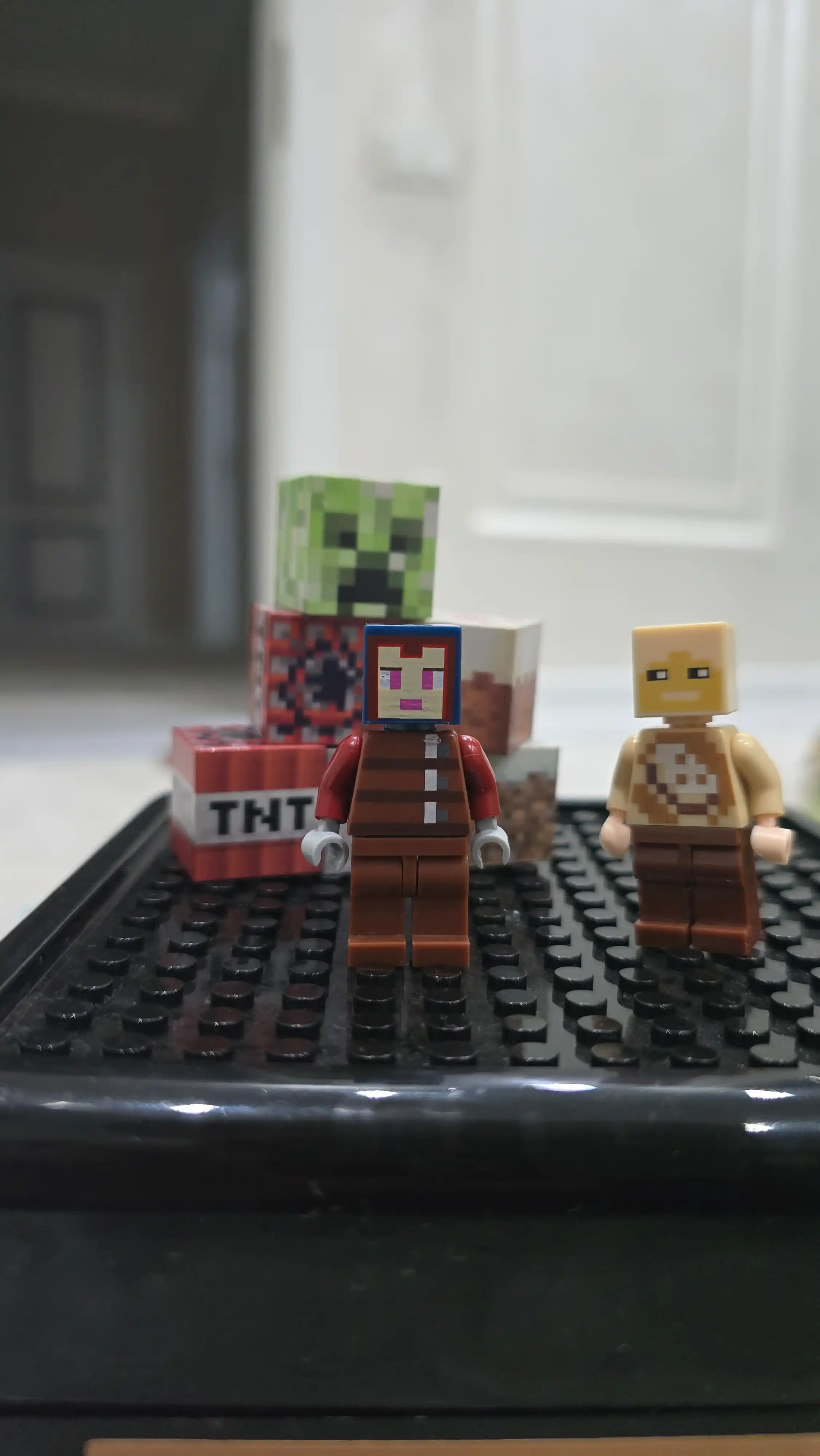 Lego magnit konstruktori Minecraft My World, bolalar uchun rivojlantiruvchi kubiklar 180