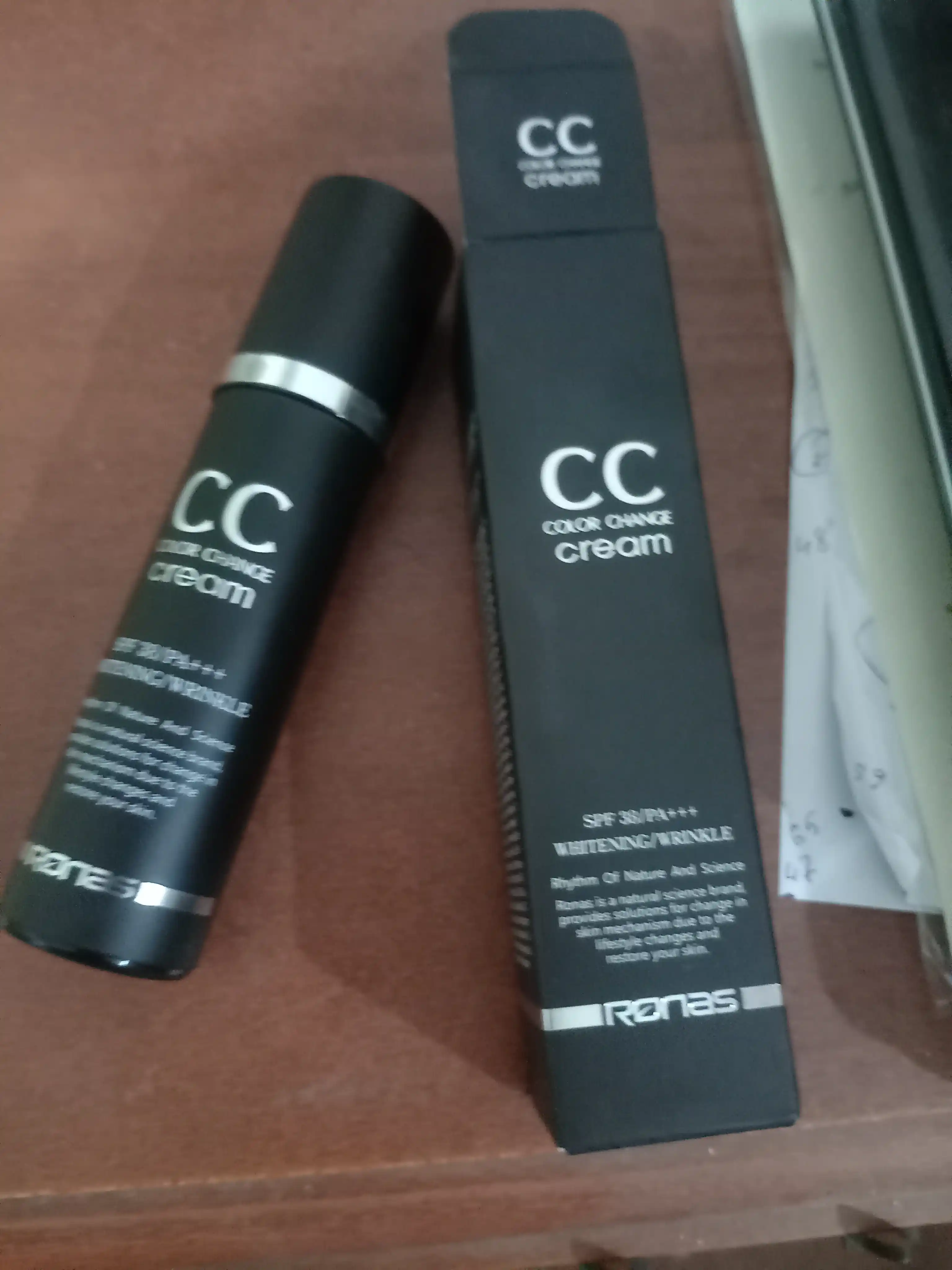 Ronas CC quyoshdan himoyalovchi krem SPF 38 PA+++, 50 ml