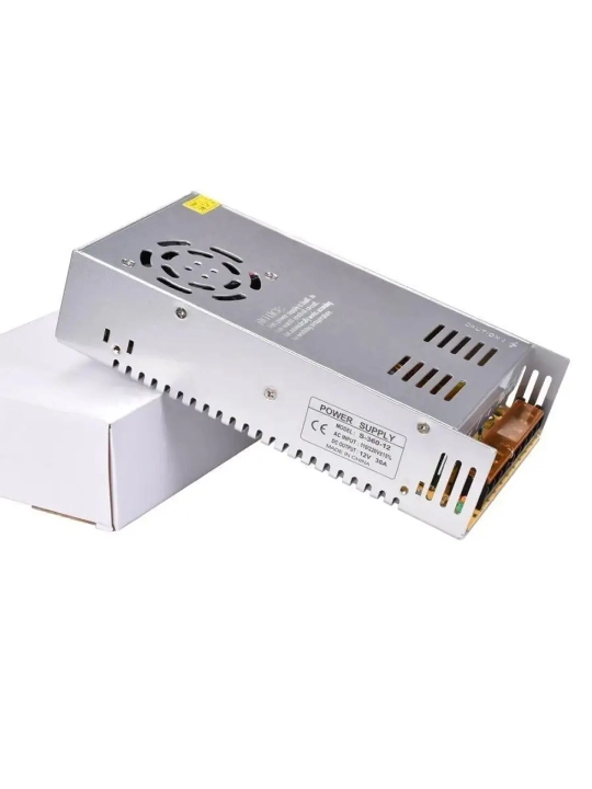 Блок питания импульсный 12V 40A 480W для LED ленты и видеонаблюдения