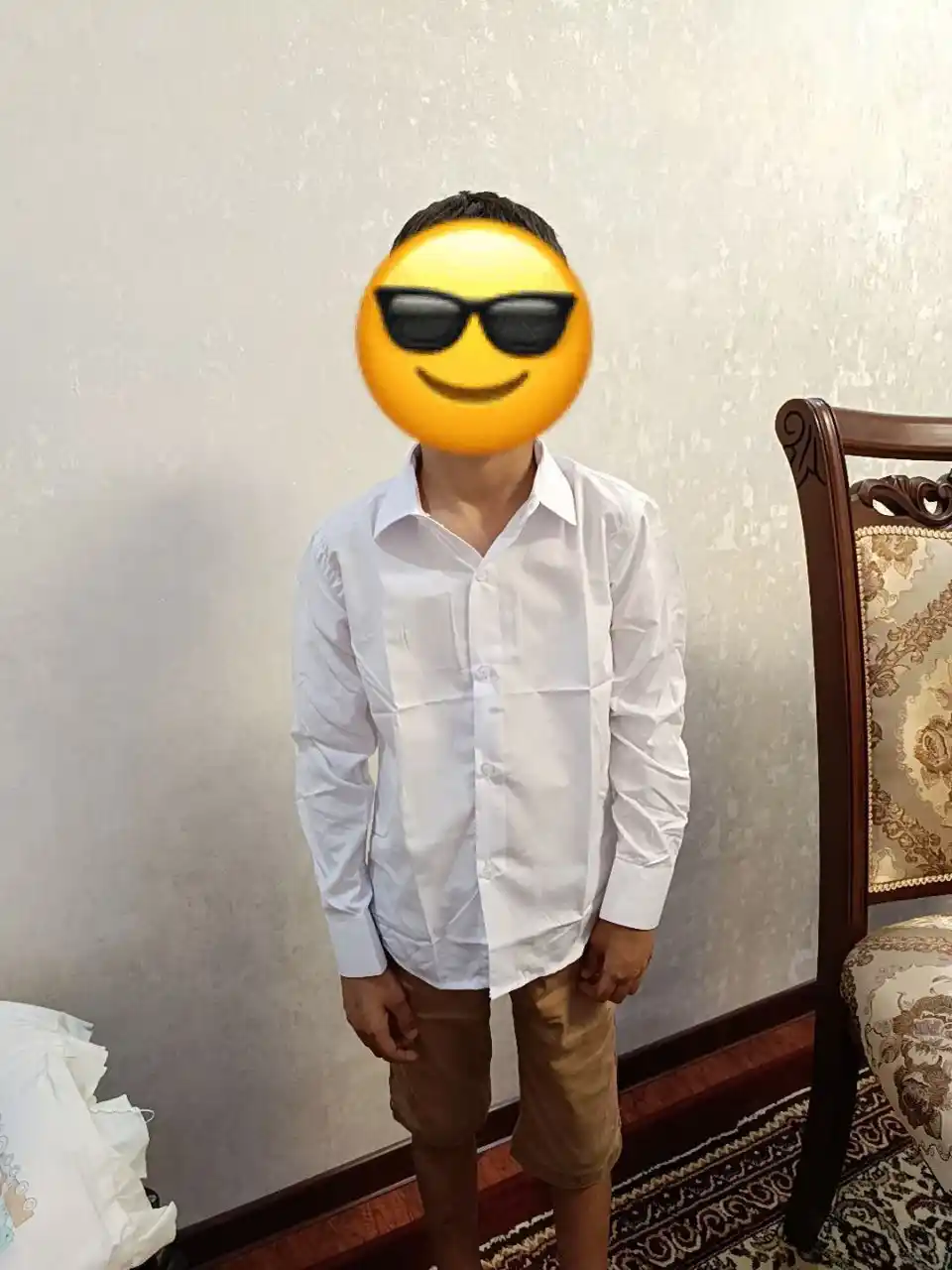 Maktab uchun oq ko‘ylak – uzun va qisqa yengli (komplekt)