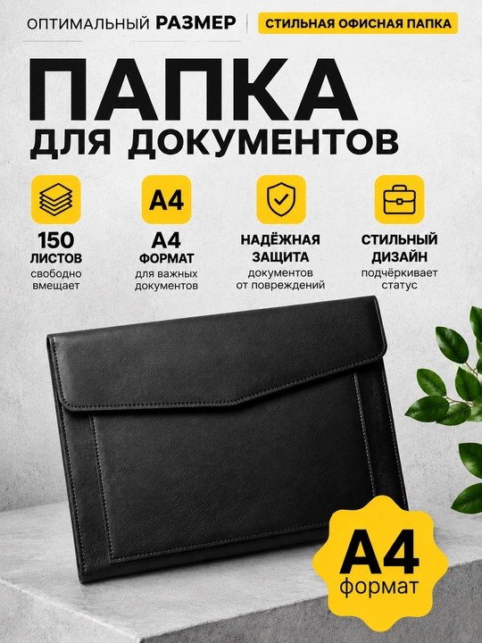 Папка для документов формата, чехол, канцелярская папка для бумаг A4, iPad (Air / Pro 11)